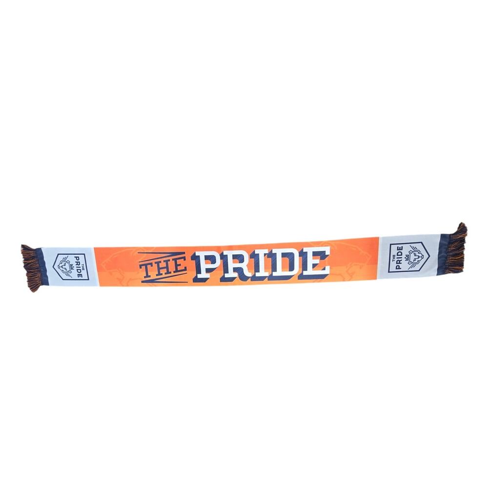 MLS FC Cincinnati Soccer Club - Orange/Blue The Pride Scarf - Preowned
